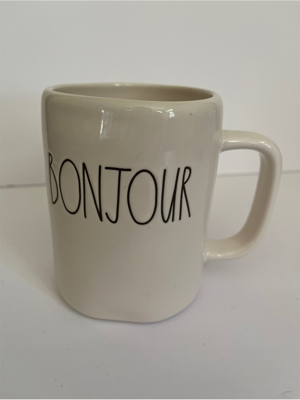 Bonjour Rae Dunn Ceramic Mug